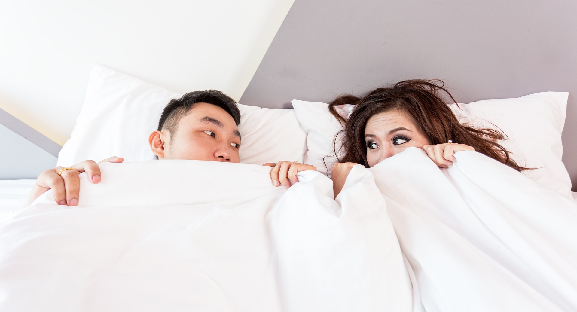Healthy Relationship - Couple In Bed